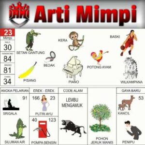 Buku Mimpi 23 Bergambar