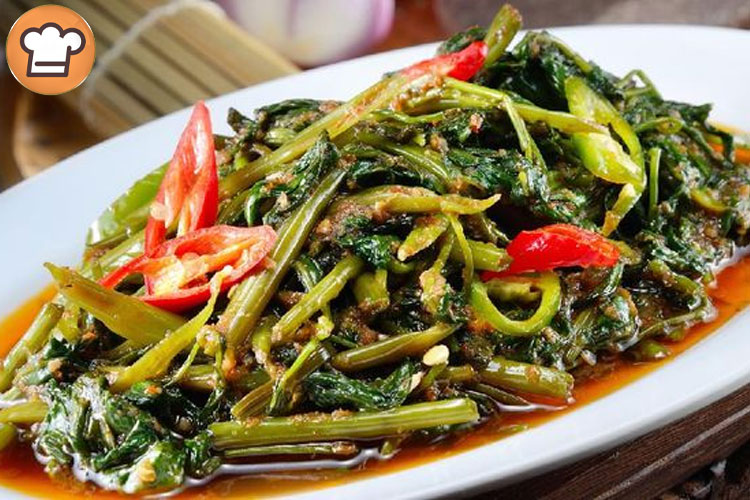 Tumis Kangkung Saus Tiram : Hidangan Sayur Cepat Saji